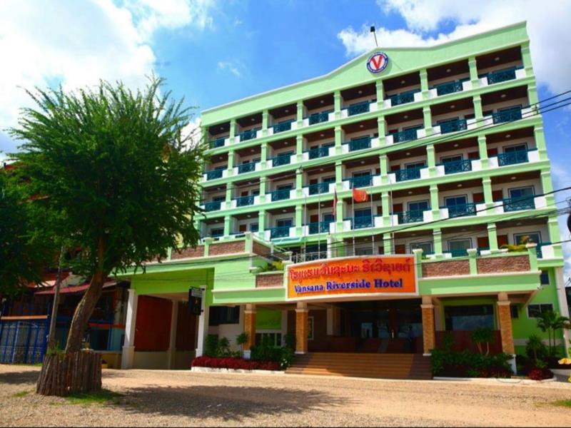 Vansana Riverside Hotel Vientiane Exterior foto